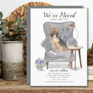 Perro hemohound hemos movido la Invitación