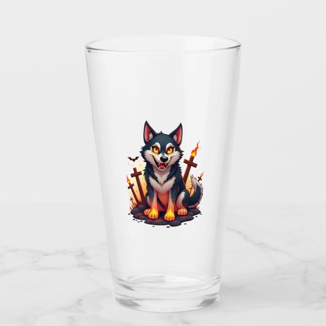 Perro Husky Hellhound (Anverso)