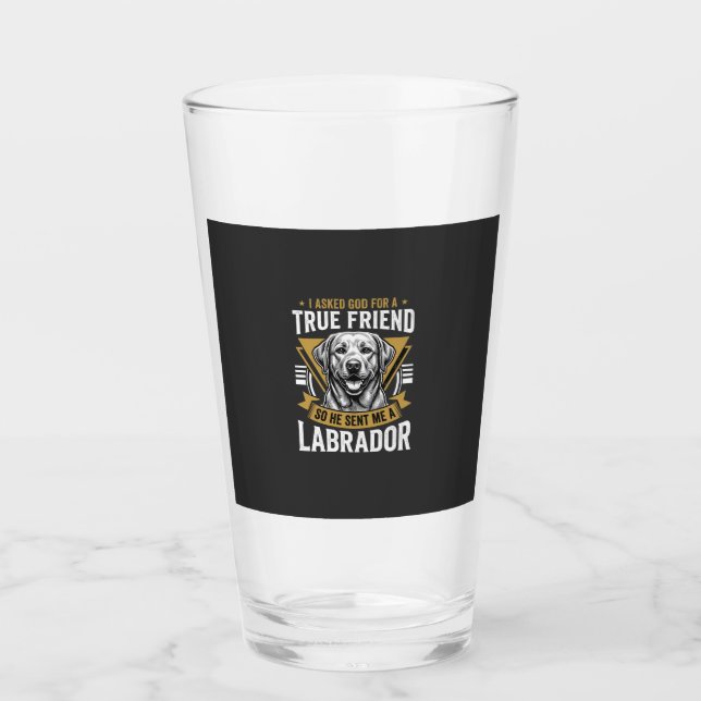 Perro Labrador amigo verdadero (Anverso)
