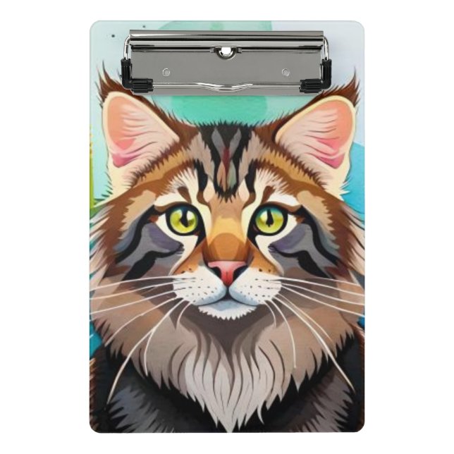 Perro lindo cerrar el portapapeles pequeño (Anverso)