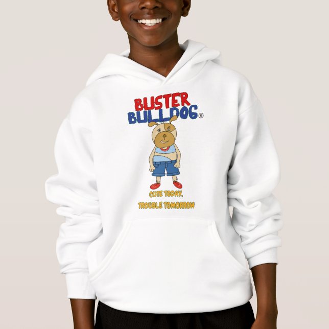 Perro Lindo Divertido - Regalo de Sudadera con Cac (Anverso)