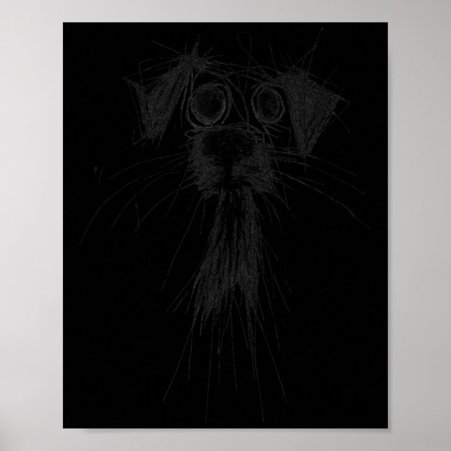 Perro Lover Abstracto Crítico Arte Cupo Cachorro C (Frente)