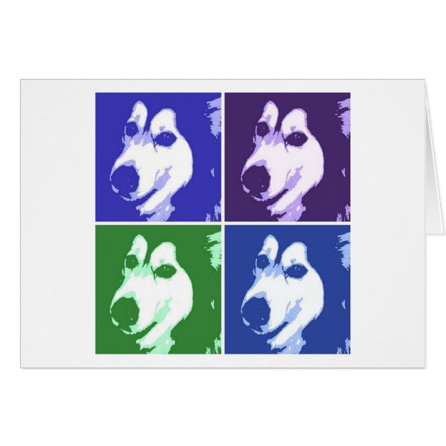 Perro Malamute (Anverso (Horizontal))