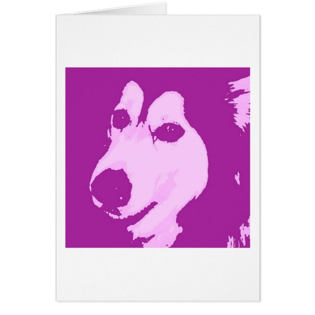 Perro Malamute (Frente)