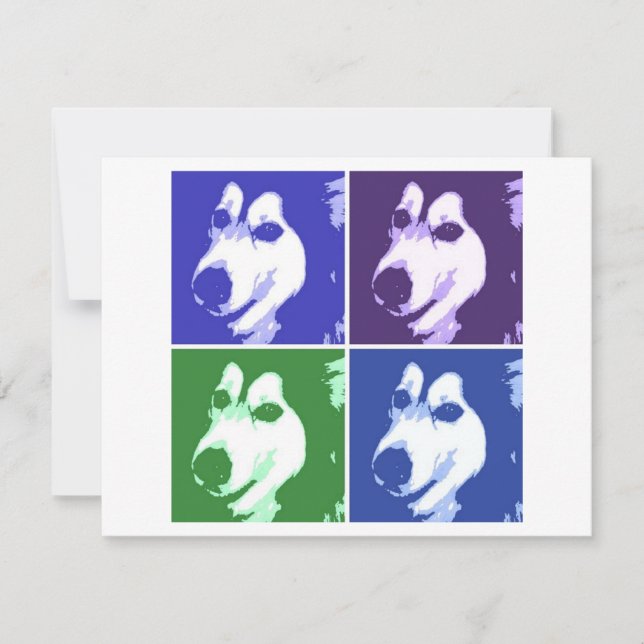 Perro Malamute (Anverso)