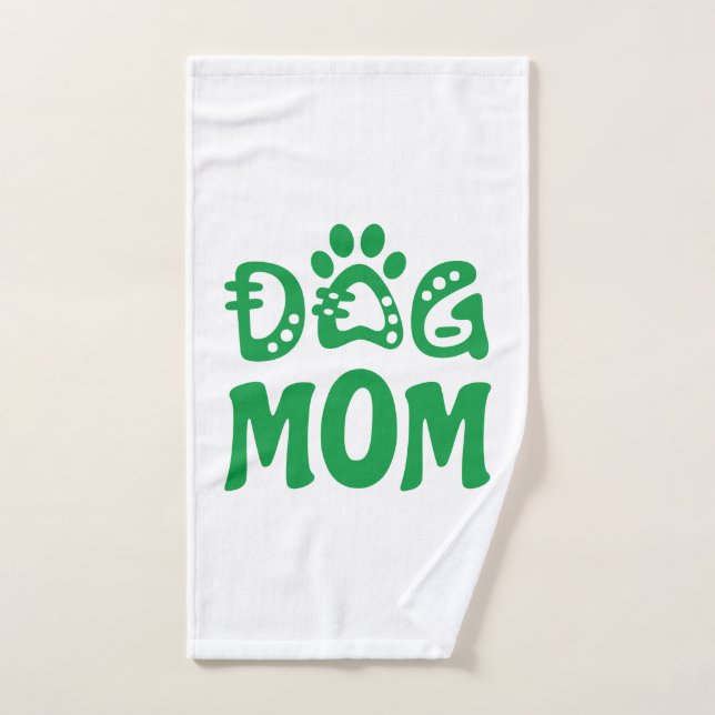 Perro Mamá (Toalla de mano)