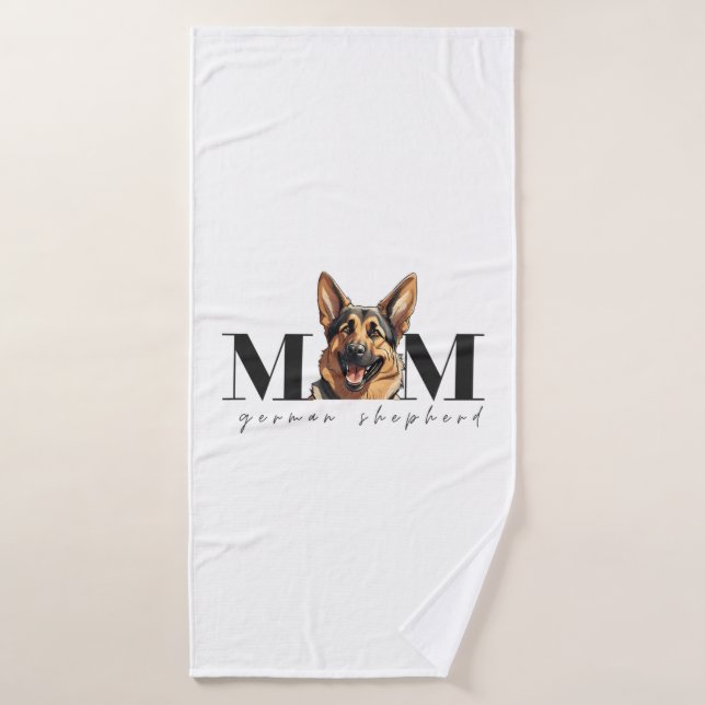 Perro Mamá GERMAN SHEPHERD DOG Classic T-Shirt (Toalla de baño)