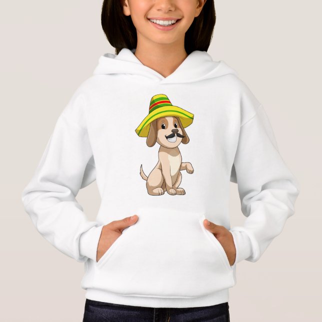 Perro mexicano con gorra de paja (Anverso)