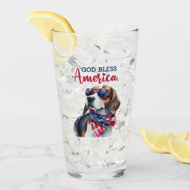 Perro Patriota-Beagle (Anverso (hielo))