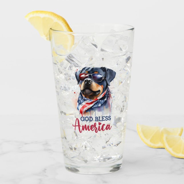 Perro Patriota-Rottweiler (Anverso (hielo))