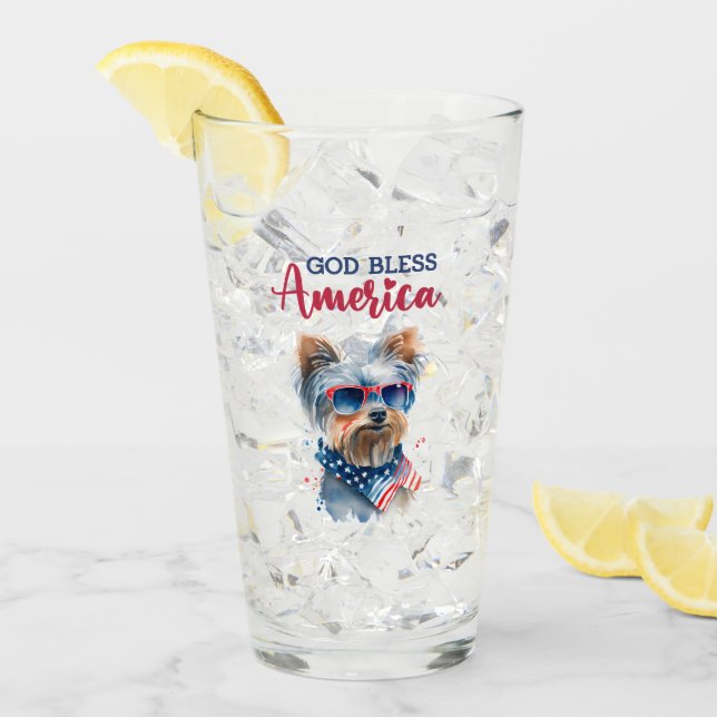 Perro Patriota-Yorkie (Anverso (hielo))