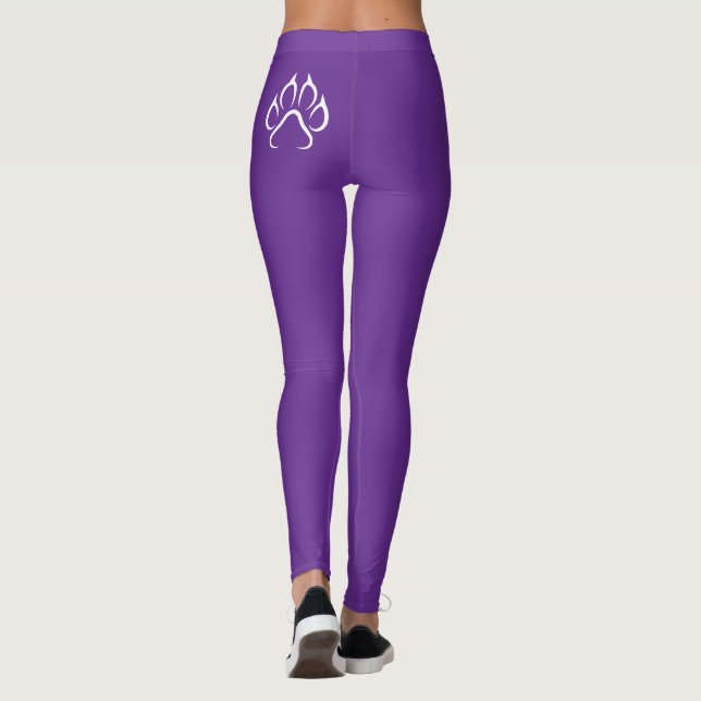 Perro Paw Mujeres Leggings (Reverso)