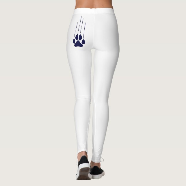 Perro Paw Mujeres Leggings (Reverso)