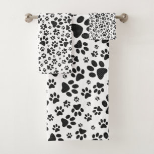 Perro Paws Black and White Polka Dot