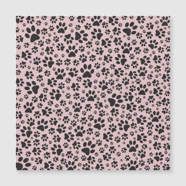 Perro Paws Black & White Polka Dot en charlotta ro (Anverso)