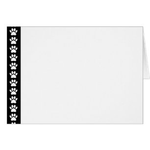 Perro Paws En Banda Negra