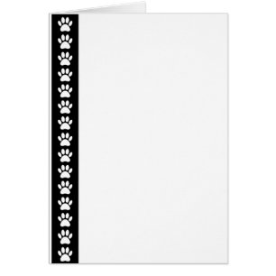 Perro Paws En Banda Negra