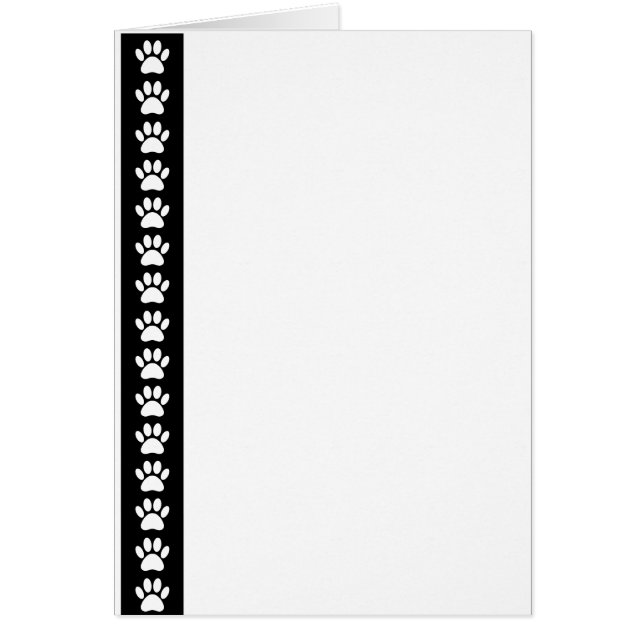 Perro Paws En Banda Negra (Frente)