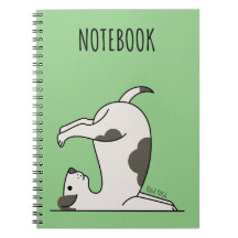 Perro - Perro De Yoga Cuaderno Para El Perro, Aman