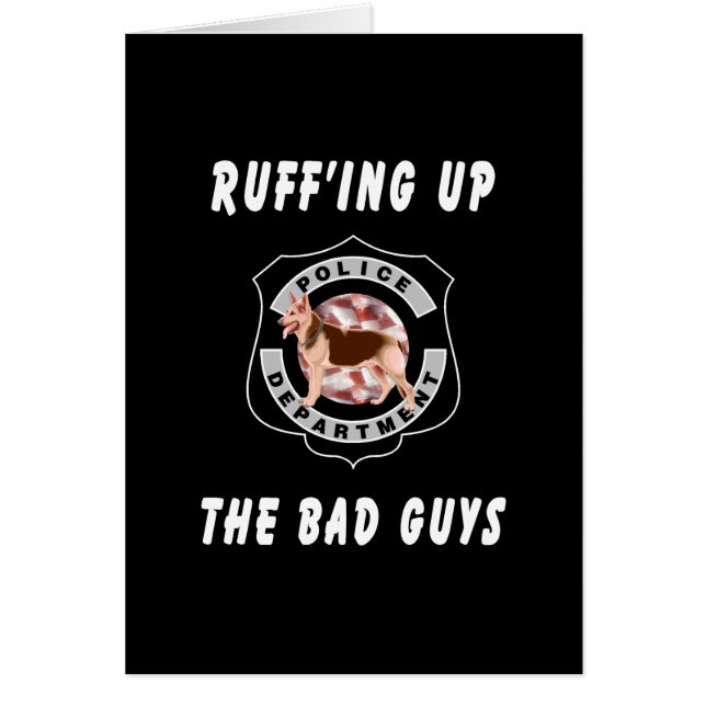 Perro policía K9 (Frente)