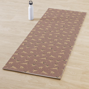 Perro Pug Yoga Mat