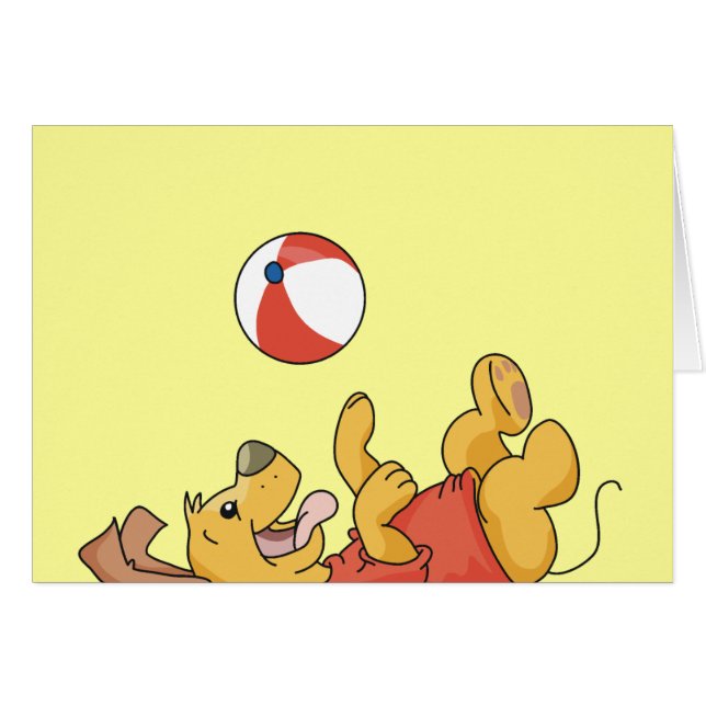 Perro que juega con las camisetas y los regalos de (Anverso (Horizontal))