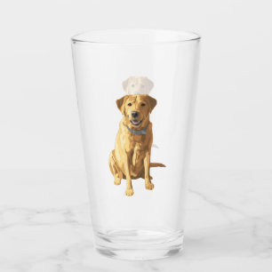 Perro recuperador de labrador amarillo