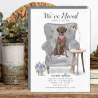 Perro recuperador de labrador marrón | Invitación 