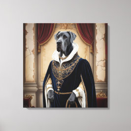 Perro Regal con atuendo renacentista - Arte Digita