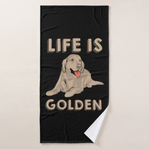 Perro Retriever Dorado - La Vida es Dorada