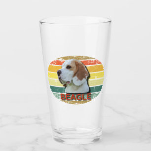 Perro retro Sunset Beagle Hound
