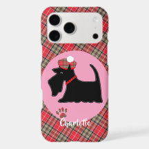 Perro Scottie de Tartán Personalizado