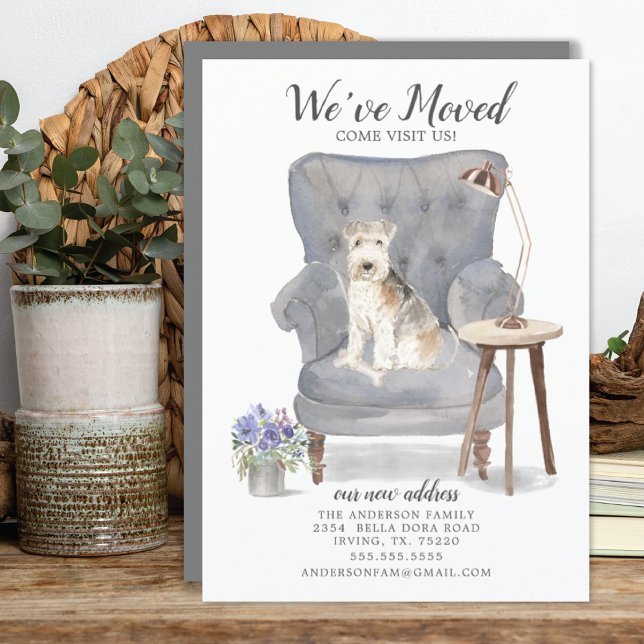 Perro Terrier de Lakeland | Invitación móvil (Subido por el creador)