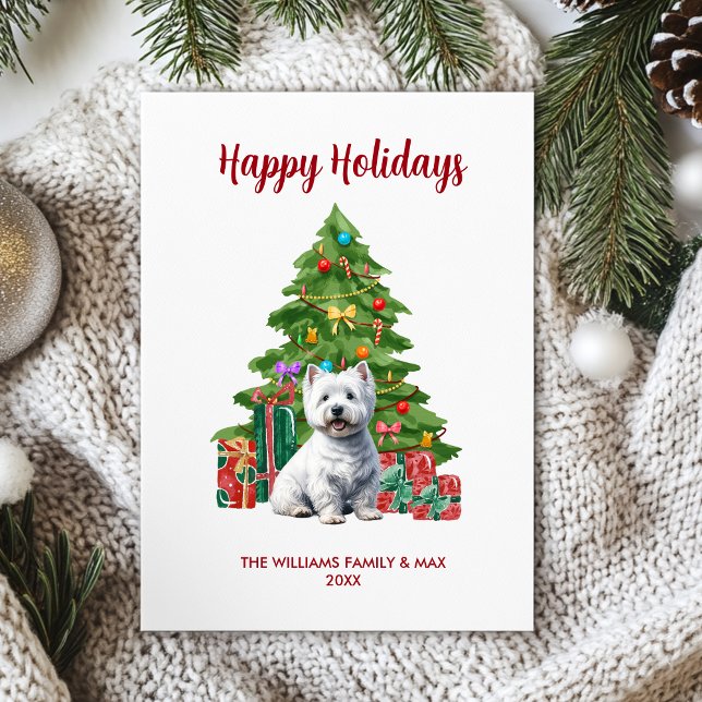 Perro Terrier Navidad (Subido por el creador)