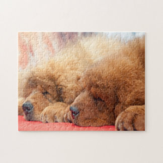 Perro tibetano rojo Mastiff rompecabezas