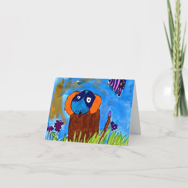 Perro • Tim Albe, envejece 8 - tarjeta (Anverso)