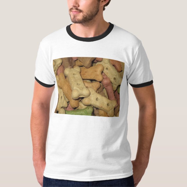Perro trata a hombres con camiseta de Ringer (Anverso)