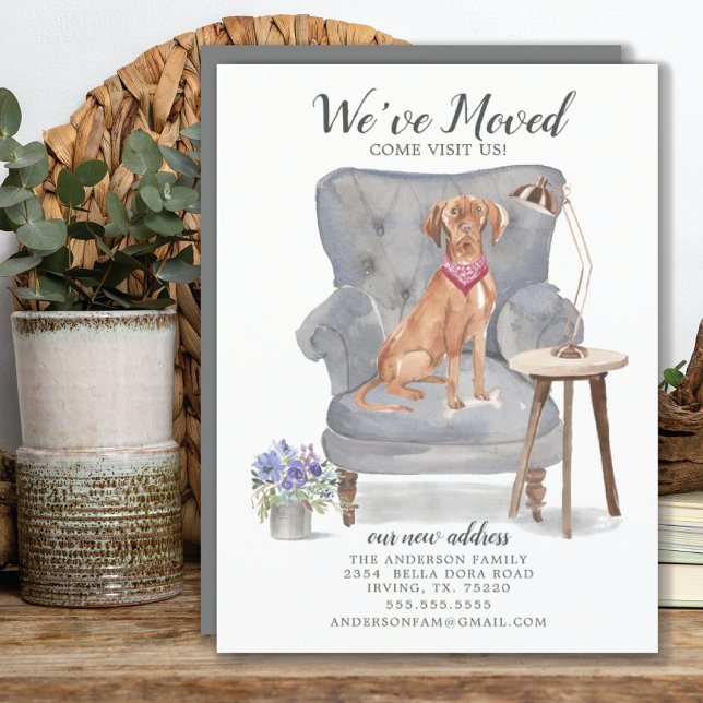 Perro Vizsla húngaro | Invitación móvil (Subido por el creador)