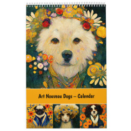 Perros Art Nouveau – Calendario