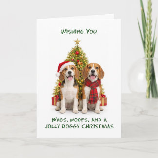Perros Beagles Navidad
