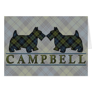 Perros Campbell Tartan Scottie