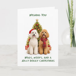Perros Caniche Navidad