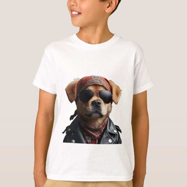 perros con nuestra camiseta única (Anverso)