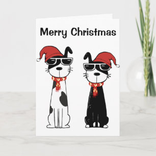 Perros Cool Feliz Navidad