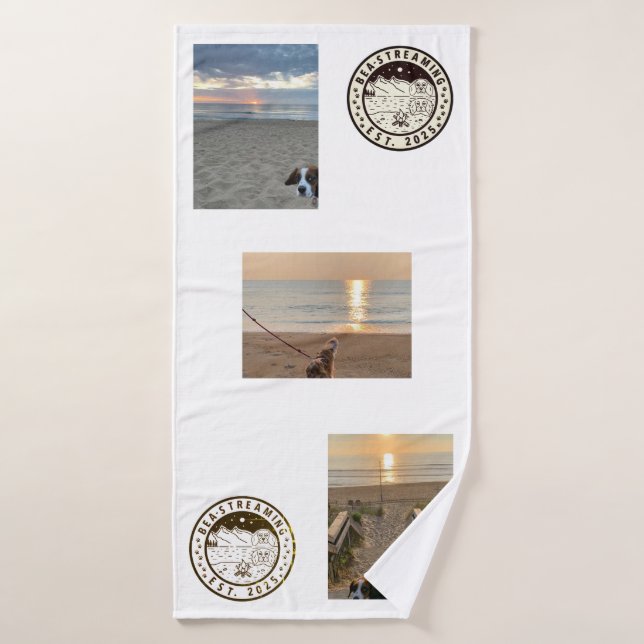 Perros de Bea Streaming en la toalla de playa (Toalla de baño)