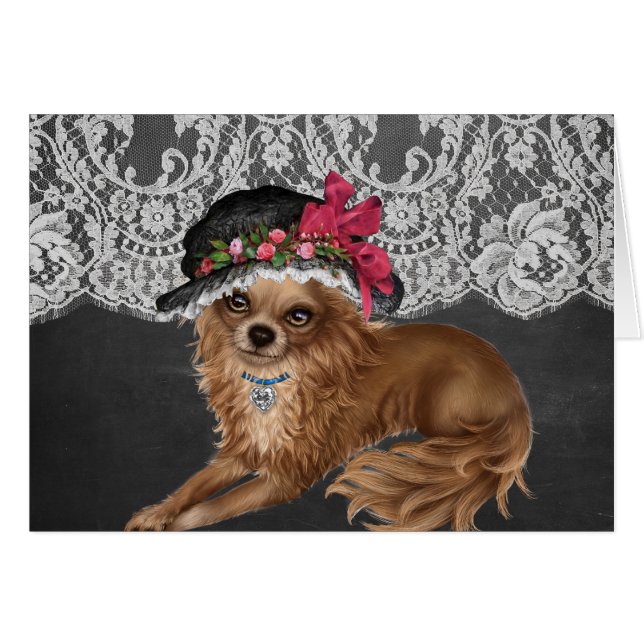 Perros de Chihuahua con Gorras (Anverso (Horizontal))