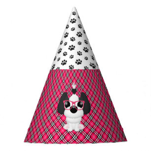 Perros de perrito de Shihtzu gorras del empollón