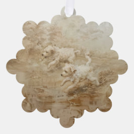 Perros - Decoración de tarjetas de papel