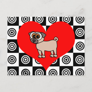 Perros del corazón - Postales negras, rojas y blan