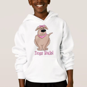 Perros dominan perro con PInk Bandana tees y regal